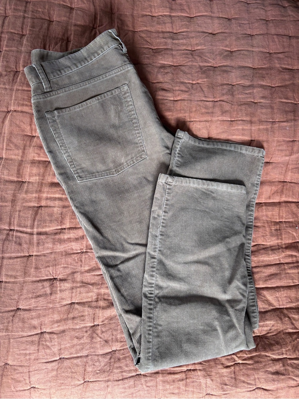 Polo by Ralph Lauren Men's Brown Corduroy Trousers 34x32